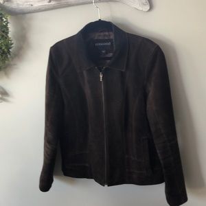 Bernardo leather suede jacket